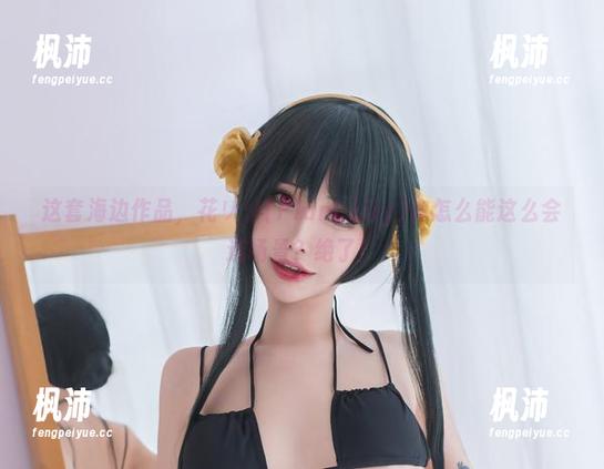 这套海边作品，花リリ(Plant Lily)你怎么能这么会选场景？绝了！-枫沛玥